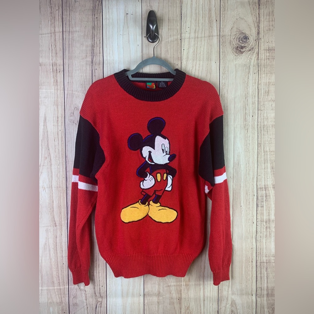 Vintage‎ 90s Mickey Mouse Sweater Size Medium